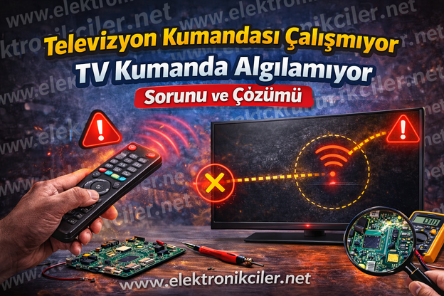 Televizyon Kumandası Çalışmıyor – TV Kumanda Algılamıyor Sorunu ve Çözümü